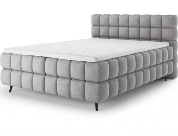 Foto Cama continental - gris - Sabeno Foto Cama continental - gris - Sabeno