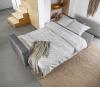 Foto Sofá cama, crema/polipiel - Asgard 3F