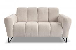 Sofá 2 plazas - crema - 160cm - VOLARE