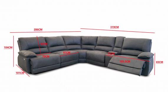 Foto Sofá Reclinables Eléctricos con dos asientos relax Soho