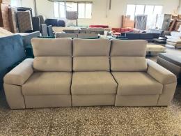 Sofá 3P Deslizante - gris - 286 cm - GALA