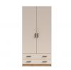 Foto ARMARIO 2PTAS. 2CAJONES GRANDES MOD. ELBA MAUVELLA-BEIG