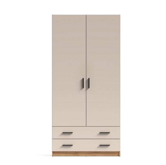 Foto ARMARIO 2PTAS. 2CAJONES GRANDES MOD. ELBA MAUVELLA-BEIG