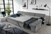 Foto Sofa U con cama - MARKOS, Gris oscuro/Gris claro 310cm x 159cm