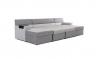 Foto Sofa U con cama - MARKOS, Gris oscuro/Gris claro 310cm x 159cm