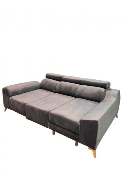 Foto Sofá Chaise Longue con brazo deslizante 3 plazas - 235cmx150cm - TURIN