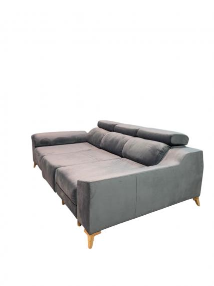 Foto Sofá Chaise Longue con brazo deslizante 3 plazas - 235cmx150cm - TURIN