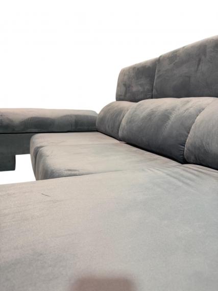 Foto Sofá Chaise Longue con brazo deslizante 3 plazas - 235cmx150cm - TURIN