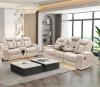 Foto Juego de sillones relax electricos reclinables - altavoces con subwoofer - portavasos - cargador inalambico - luces LED - puerto usb - 2+3 plazas - beige - TEXAS