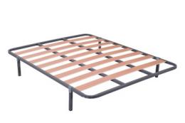 Somier de láminas semianchas de madera 150x190 con patas – Laminor