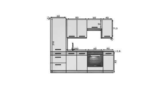 Foto Muebles de cocina 240 - VIKA 240