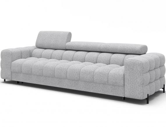 Foto Sofá cama - gris claro - 260 cm - Festello