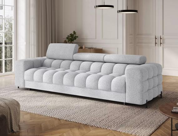 Foto Sofá cama - gris claro - 260 cm - Festello