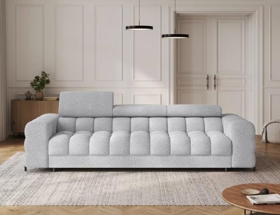 Foto Sofá cama - gris claro - 260 cm - Festello