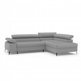 Sofá cama - arcon - 270x205 - gris oscuro - VERSO L