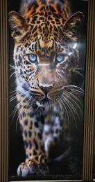 Placa decorativas en PVC - leopardo