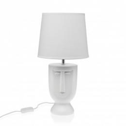 LAMPARA DE MESA BLANCA  ( 2 und. )