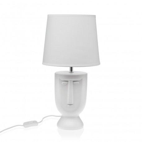 Foto LAMPARA DE MESA BLANCA  ( 2 und. )