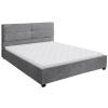 Foto CAMA TAPIZADA Gris - AUREA 160