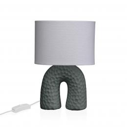 LAMPARA DE MESA ARCO GRIS ( 2 und. )