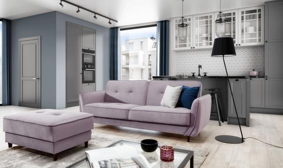 Foto Sofá cama gris 220cm - Bellis OFERTA