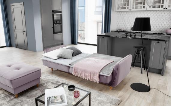 Foto Sofá cama gris 220cm - Bellis OFERTA