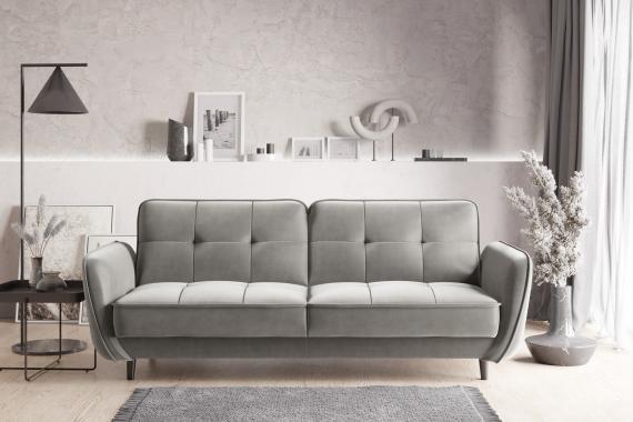Foto Sofá cama gris 220cm - Bellis OFERTA