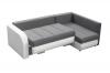 Foto Sofa cama+arcon R-CITY, Gris claro/Blanco, 232x144