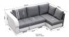 Foto Sofa cama+arcon R-CITY, Gris claro/Blanco, 232x144