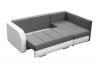 Foto Sofa cama+arcon R-CITY, Gris claro/Blanco, 232x144