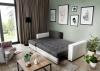 Foto Sofás cama reversible 237x150 Gris - Newark OFERTA