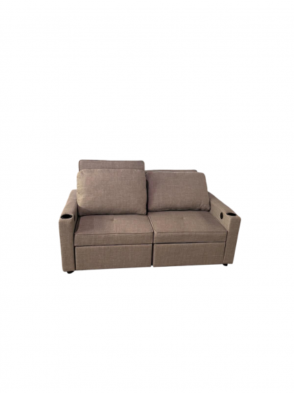 Foto Sofá cama 2 pl. moderno+USB+type-C+portavasos - Costa R 173 cm