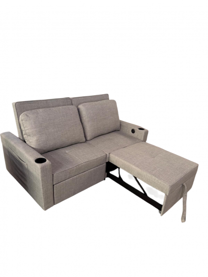 Foto Sofá cama 2 pl. moderno+USB+type-C+portavasos - Costa R 173 cm