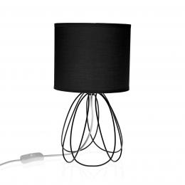 LAMPARA DE MESA MILA NEGRA ( 2 und. )