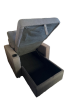 Foto Chaise Longue con arcon de almacenamiento+USB+type-C+portavasos 95x135 cm COSTA