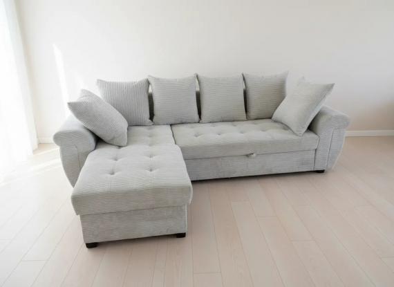 Foto Sofá Cama Chaise Longue Porto L – Estilo Moderno, Confort de Lujo y Versatilidad Reversible