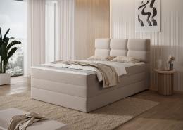 Cama continental beige oscuro - KASPED