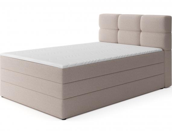 Foto Cama continental beige oscuro - KASPED