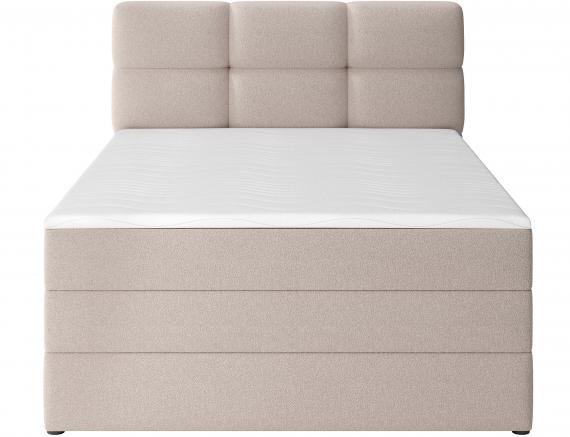 Foto Cama continental beige oscuro - KASPED