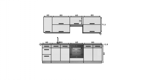 Foto Muebles de cocina - VIKA 260N