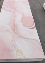 Placa decorativas en PVC - Mármol Rosa
