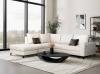 Foto Sofá cama+arcon con puf+USB 260x170 ( puf 95x78 )  - BRANDO L, Crema