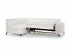 Foto Sofá cama+arcon con puf+USB 260x170 ( puf 95x78 )  - BRANDO L, Crema