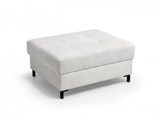 Foto Sofá cama+arcon con puf+USB 260x170 ( puf 95x78 )  - BRANDO L, Crema