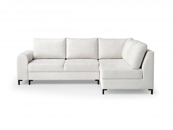 Foto Sofá cama+arcon con puf+USB 260x170 ( puf 95x78 )  - BRANDO L, Crema