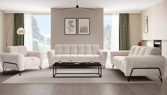 Foto Sillon - 1 plaza - crema - VOLARE