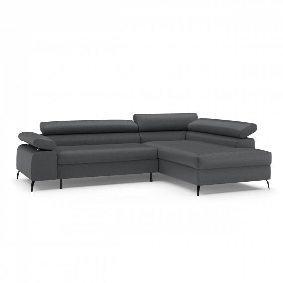 Foto Sofá cama - arcon - 270x205 - antracita - VERSO L