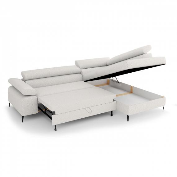 Foto Sofá cama - arcon - 270x205 - antracita - VERSO L