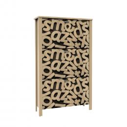 ZAPATERO WITA 3 TRAMPONES ASERRADO LETRAS