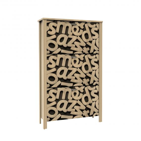 Foto ZAPATERO WITA 3 TRAMPONES ASERRADO LETRAS